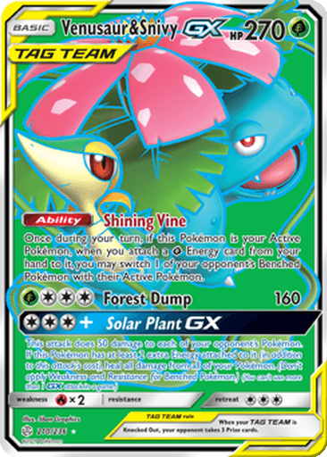Venusaur & Snivy GX