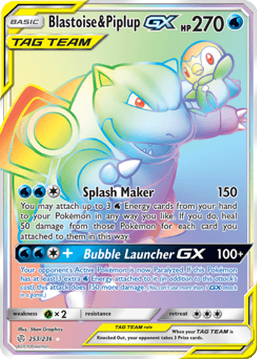 Blastoise & Piplup GX