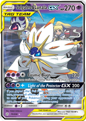 Solgaleo & Lunala GX