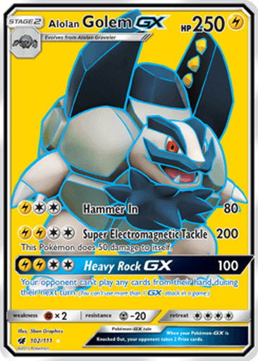 Alolan Golem GX