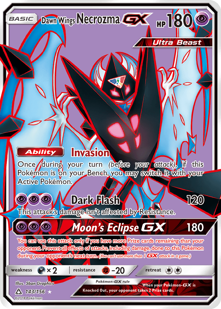 Dawn Wings Necrozma GX