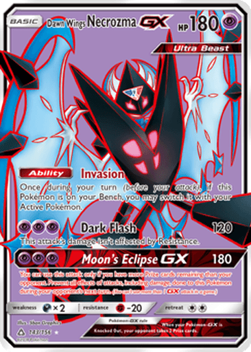 Dawn Wings Necrozma GX