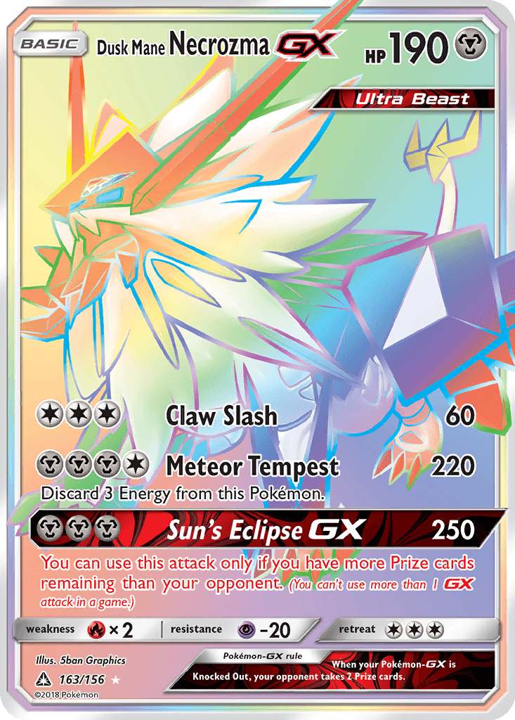 Dusk Mane Necrozma GX
