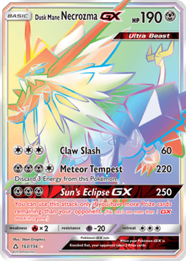 Dusk Mane Necrozma GX