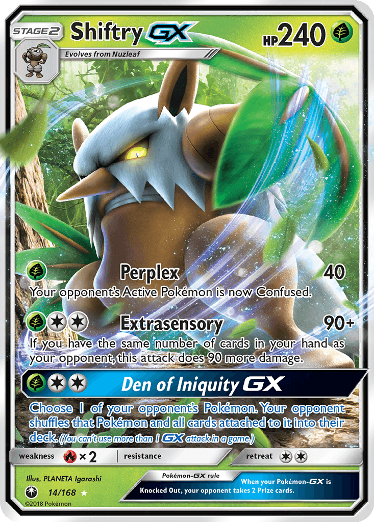 Shiftry GX