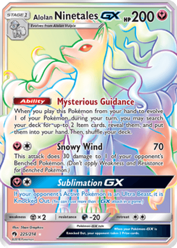 Alolan Ninetales GX