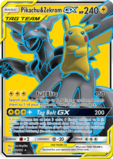Pikachu & Zekrom GX
