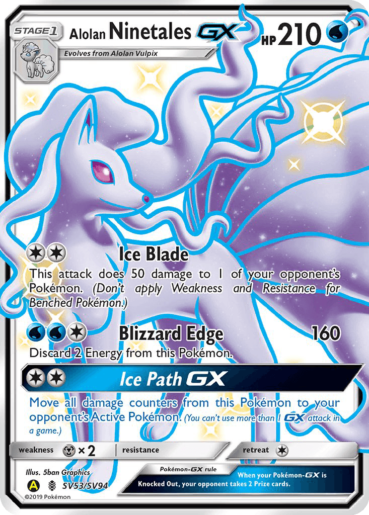 Alolan Ninetales GX