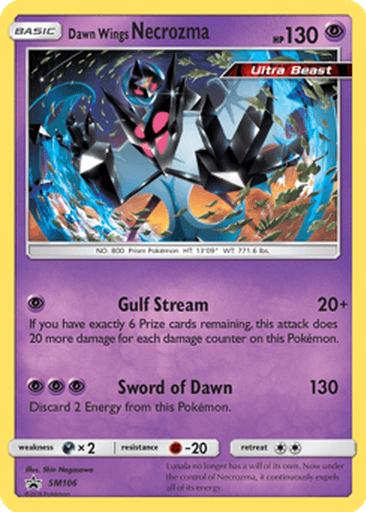 Dawn Wings Necrozma