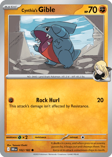 Cynthia's Gible