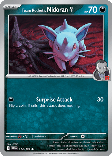 Team Rocket's Nidoran ♀