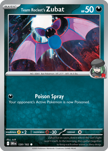Team Rocket's Zubat