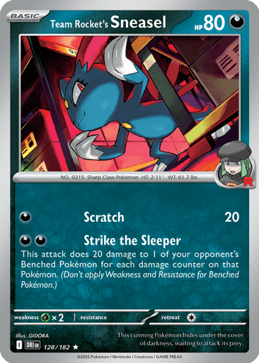 Team Rocket's Sneasel