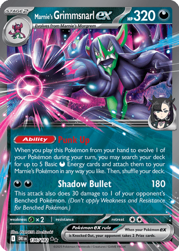 Marnie's Grimmsnarl ex