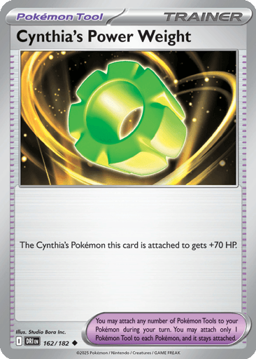 Cynthia's Power Weight