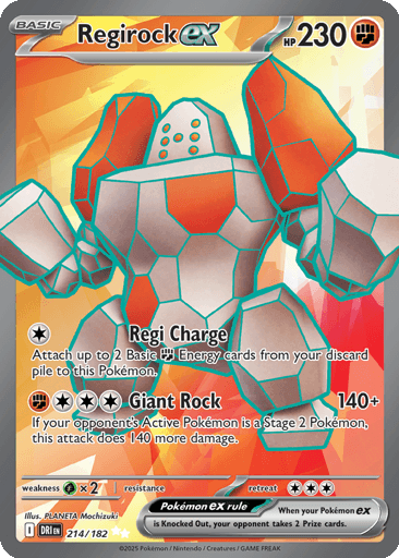 Regirock ex