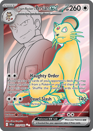 Team Rocket's Persian ex