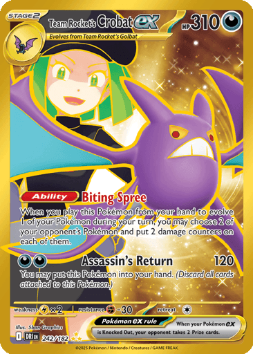Team Rocket's Crobat ex