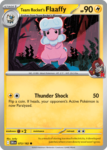 Team Rocket's Flaaffy