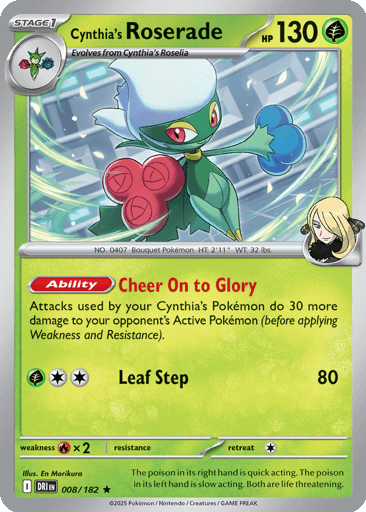 Cynthia's Roserade