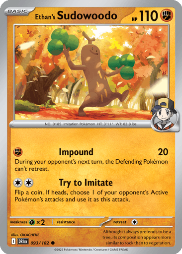 Ethan's Sudowoodo