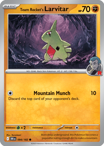 Team Rocket's Larvitar