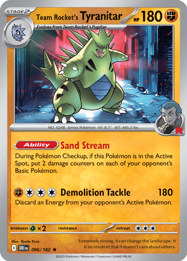 Team Rocket's Tyranitar