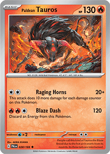 Paldean Tauros