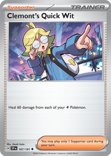 Clemont's Quick Wit