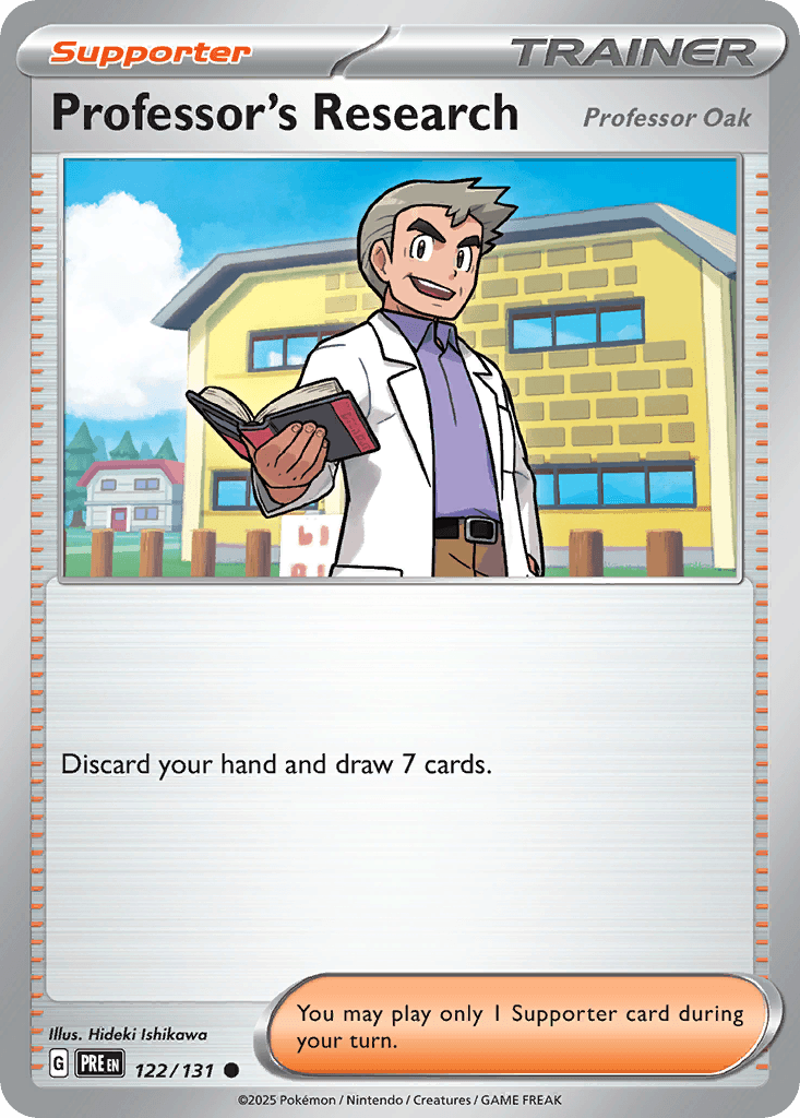 Professor's Research (Professor Oak)
