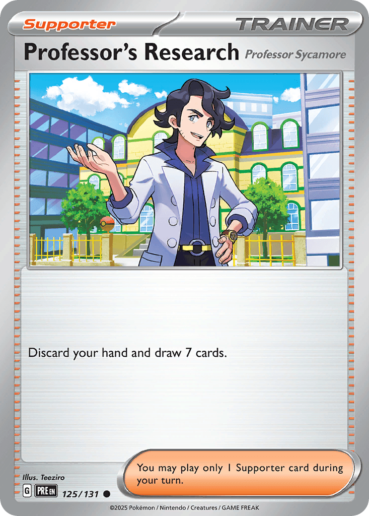 Professor's Research (Professor Sycamore)