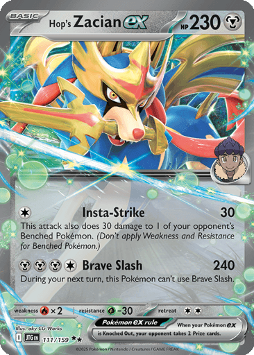 Hop's Zacian ex
