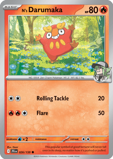 N's Darumaka