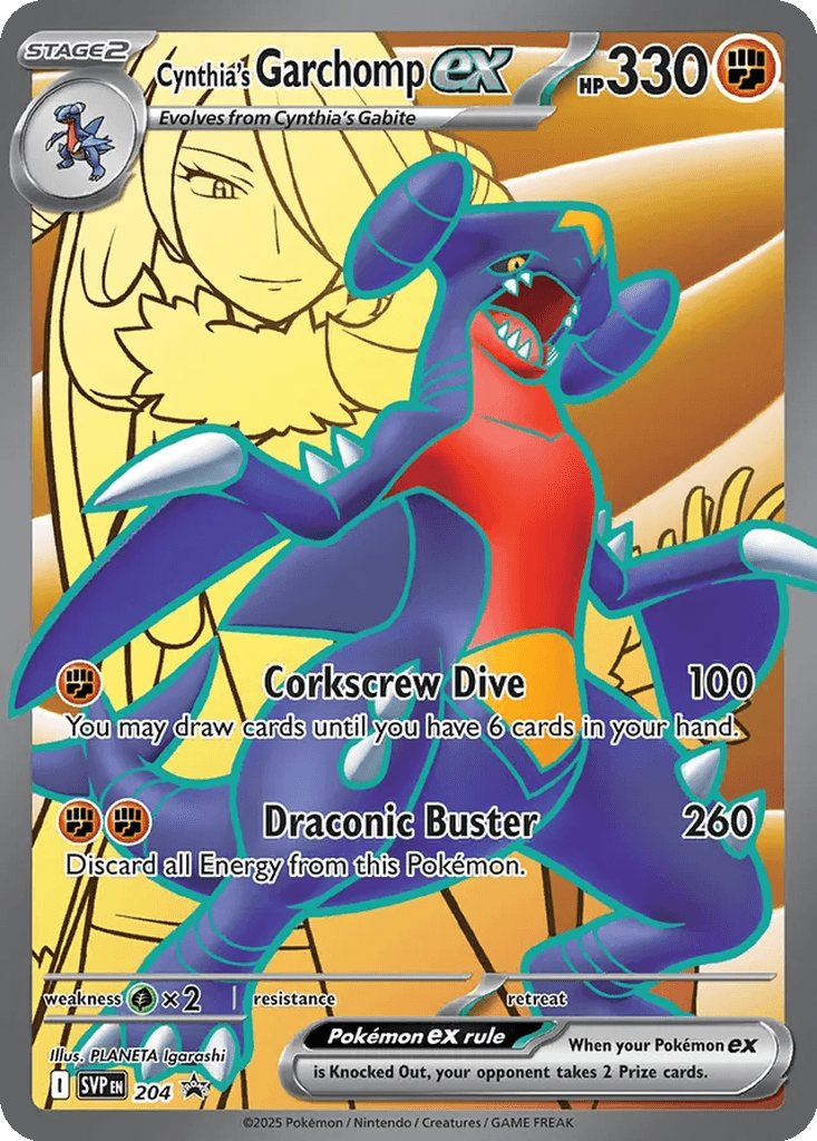 Cynthia's Garchomp ex