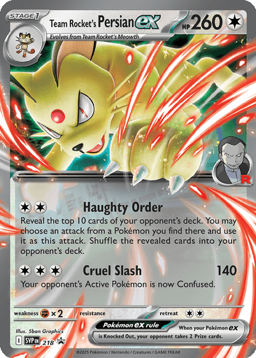Team Rocket's Persian ex