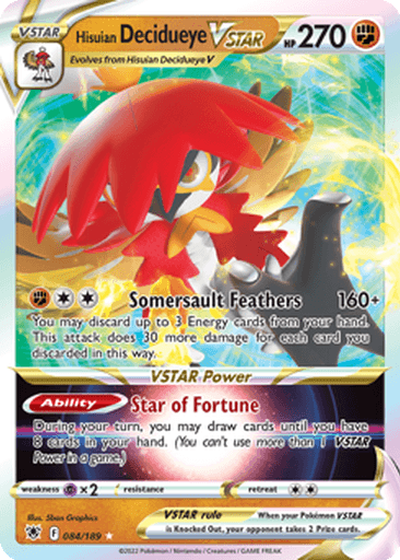 Hisuian Decidueye VSTAR
