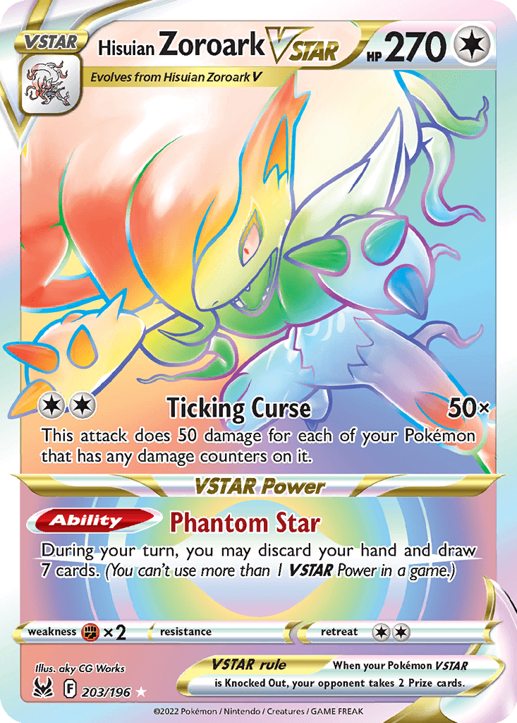 Hisuian Zoroark VSTAR