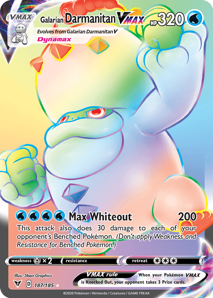 Galarian Darmanitan VMAX