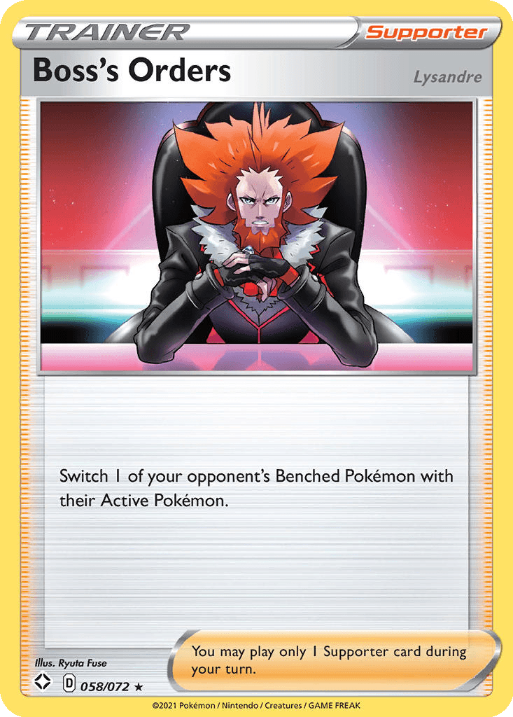 Boss's Orders (Lysandre)