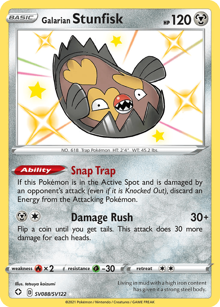 Galarian Stunfisk