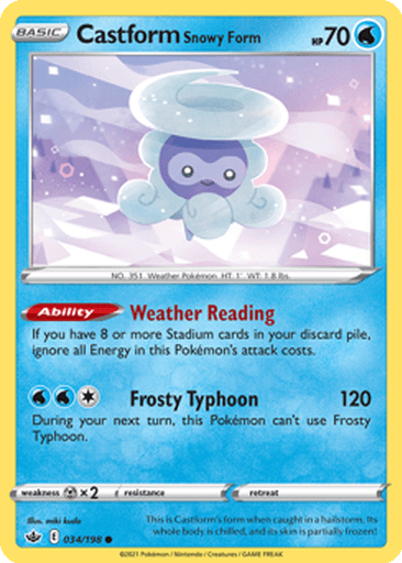 Castform Snowy Form