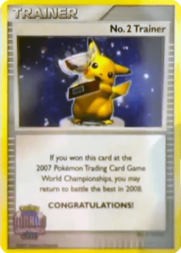 No. 2 Trainer