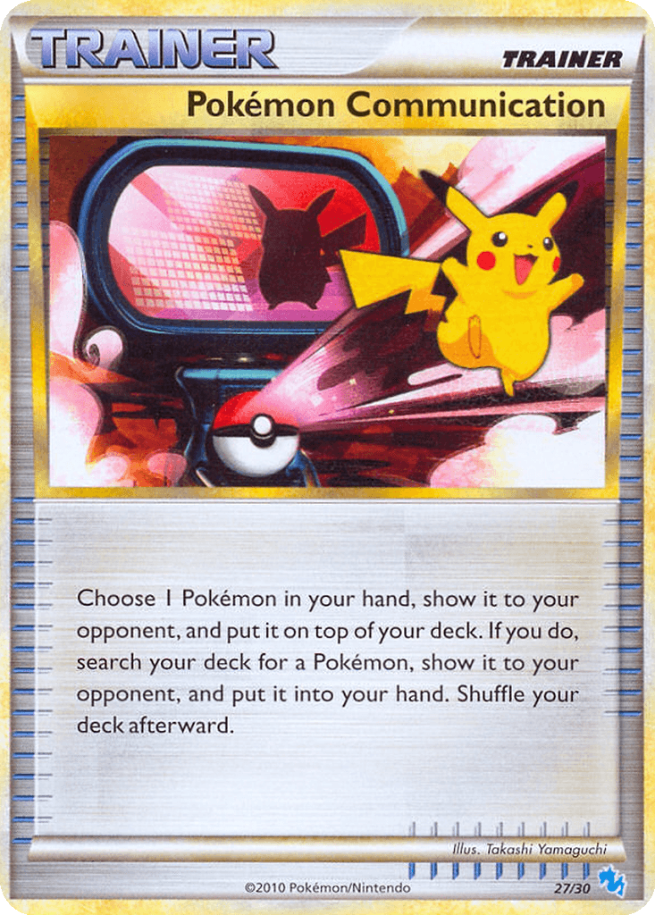 Pokémon Communication