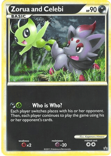 Zorua and Celebi