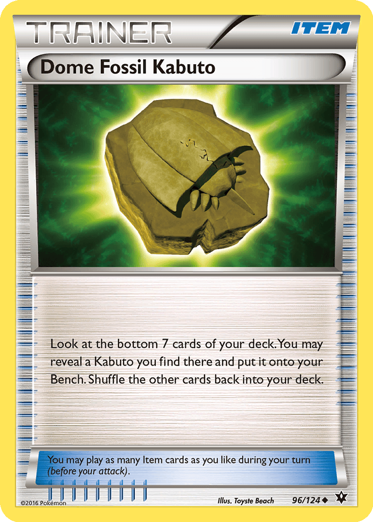 Dome Fossil Kabuto