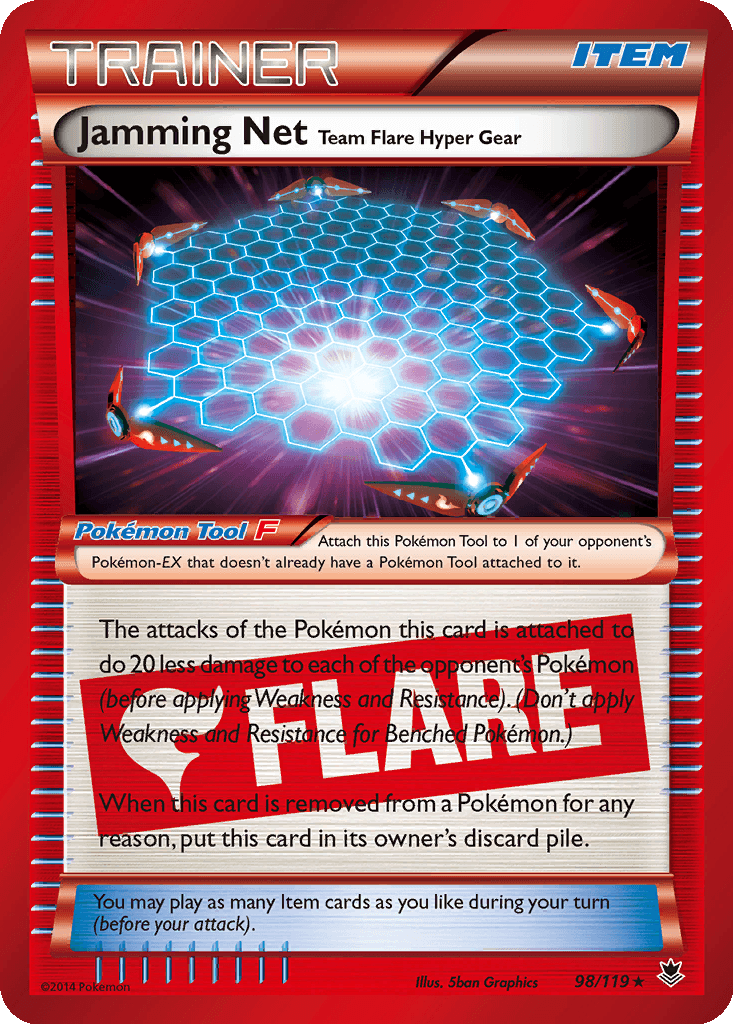 Jamming Net (Team Flare Hyper Gear)