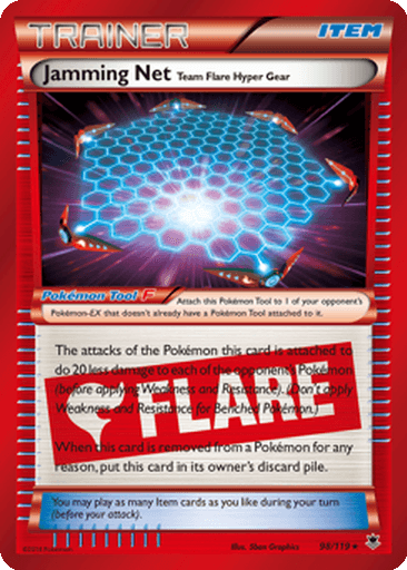 Jamming Net (Team Flare Hyper Gear)