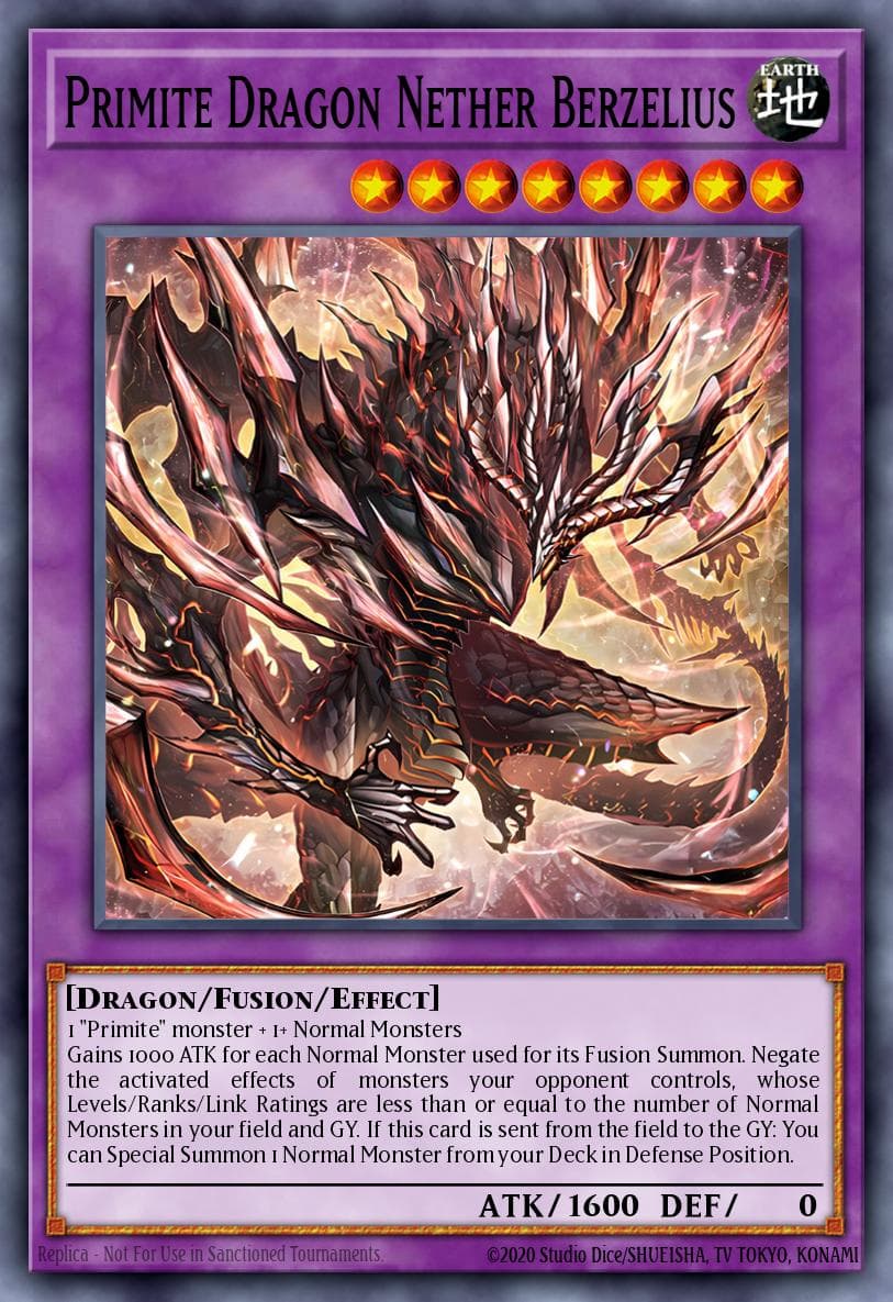 Primite Dragon Nether Berzelius